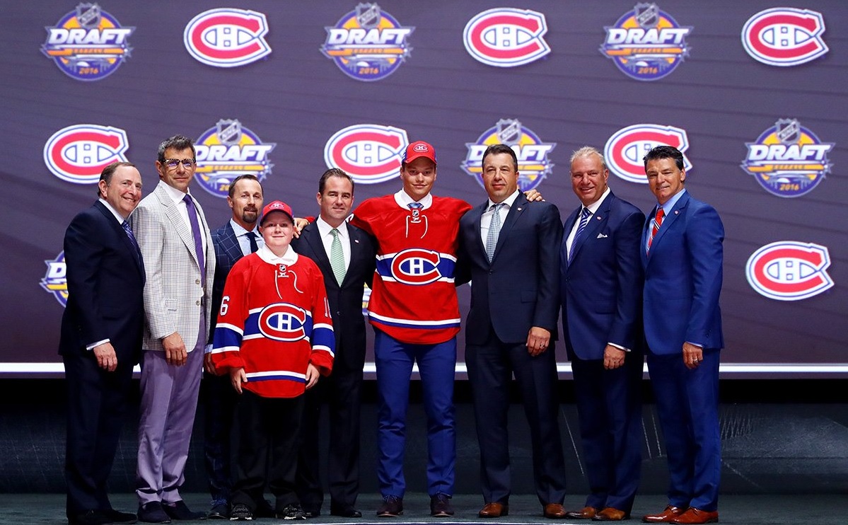 Montreal Canadiens select Mikhail Sergachev ninth overall 